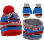 Wholesale - 3pc INFANT/TODD THOMAS HAT/COWL AND MITTEN SET C/P 12, UPC: 794434467569